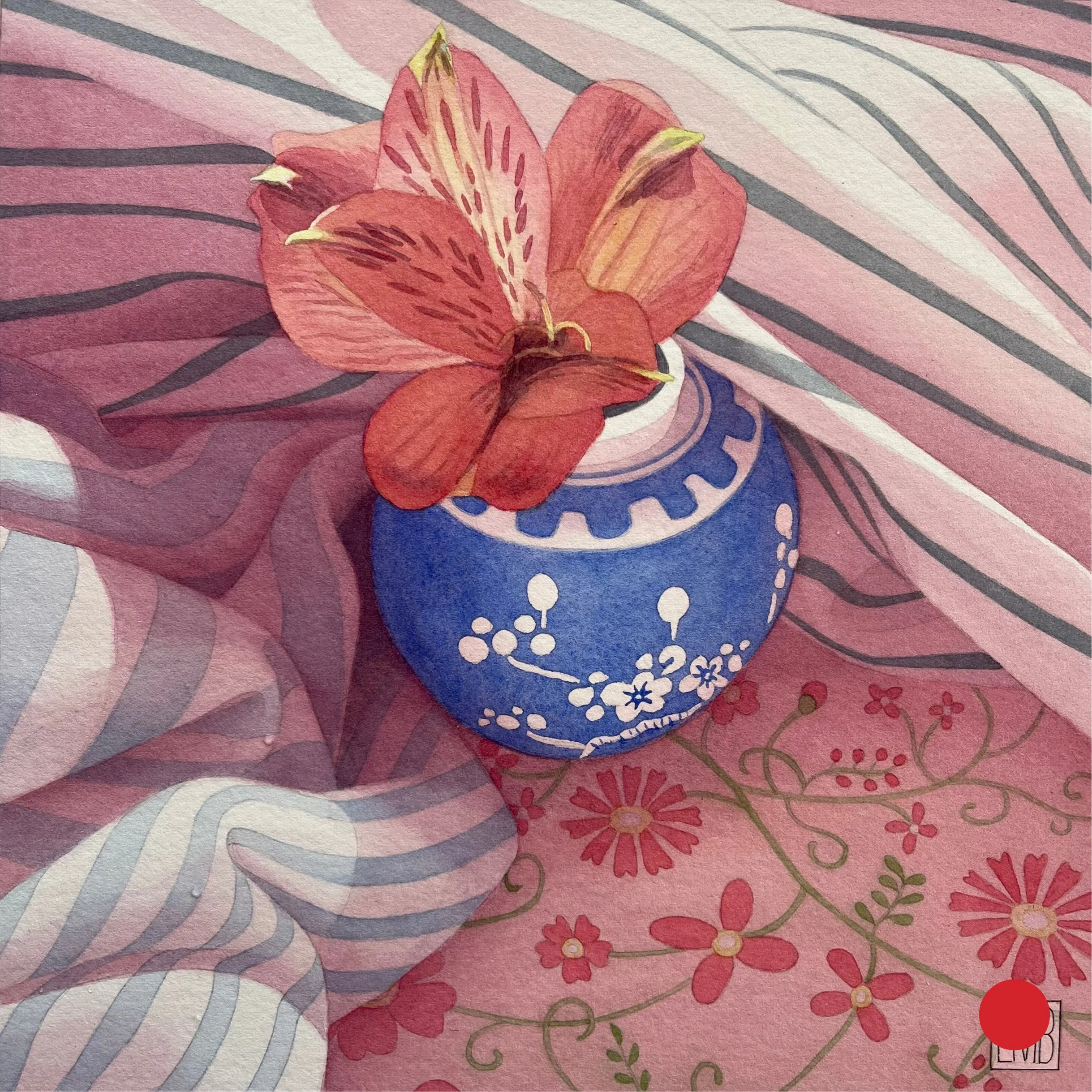 LITTLE LILY, 8 × 8 inches   •  SOLD