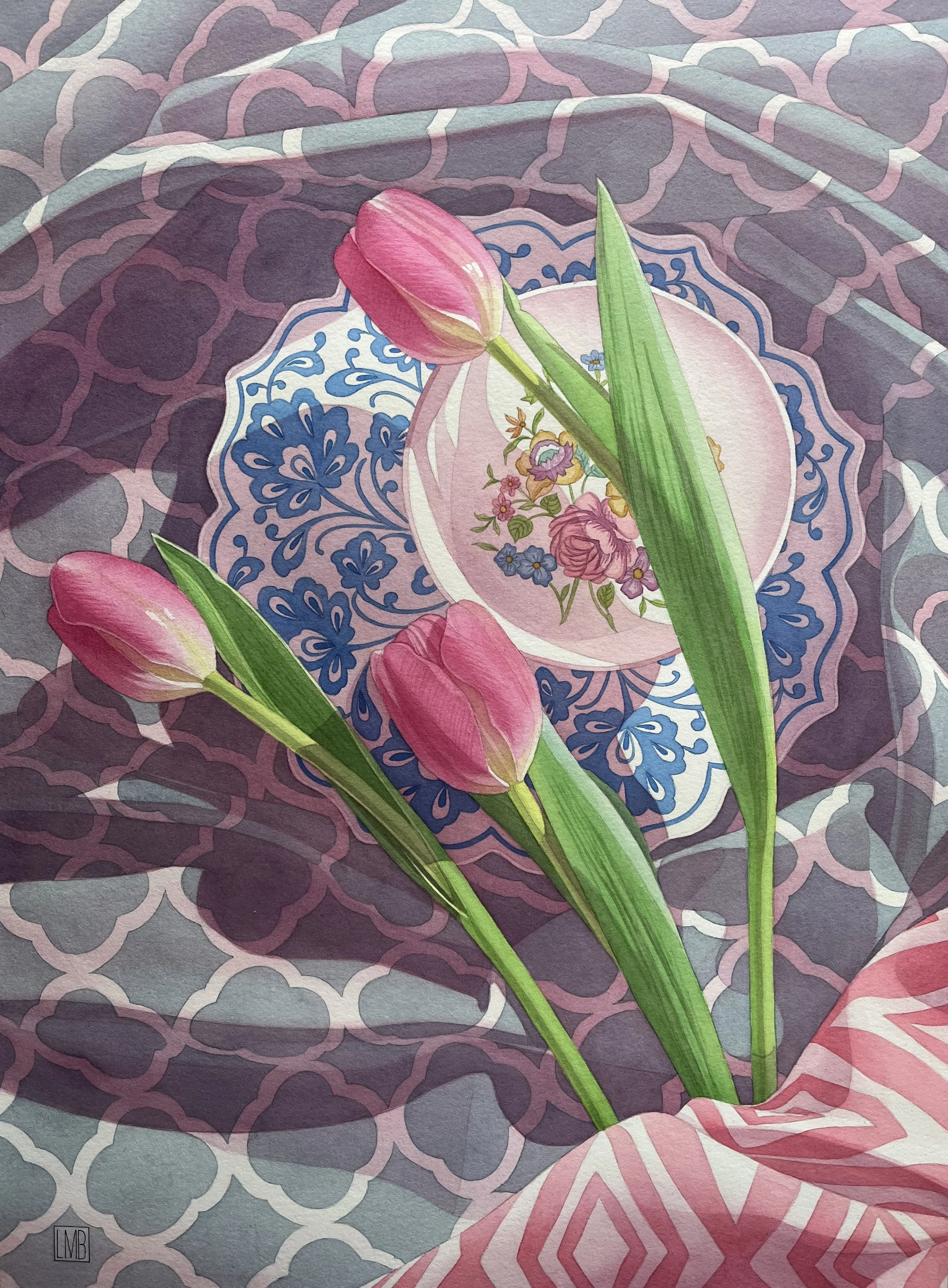 GOOD MORNING SPRING  19 x 14 inches  •  CA$800 unframed