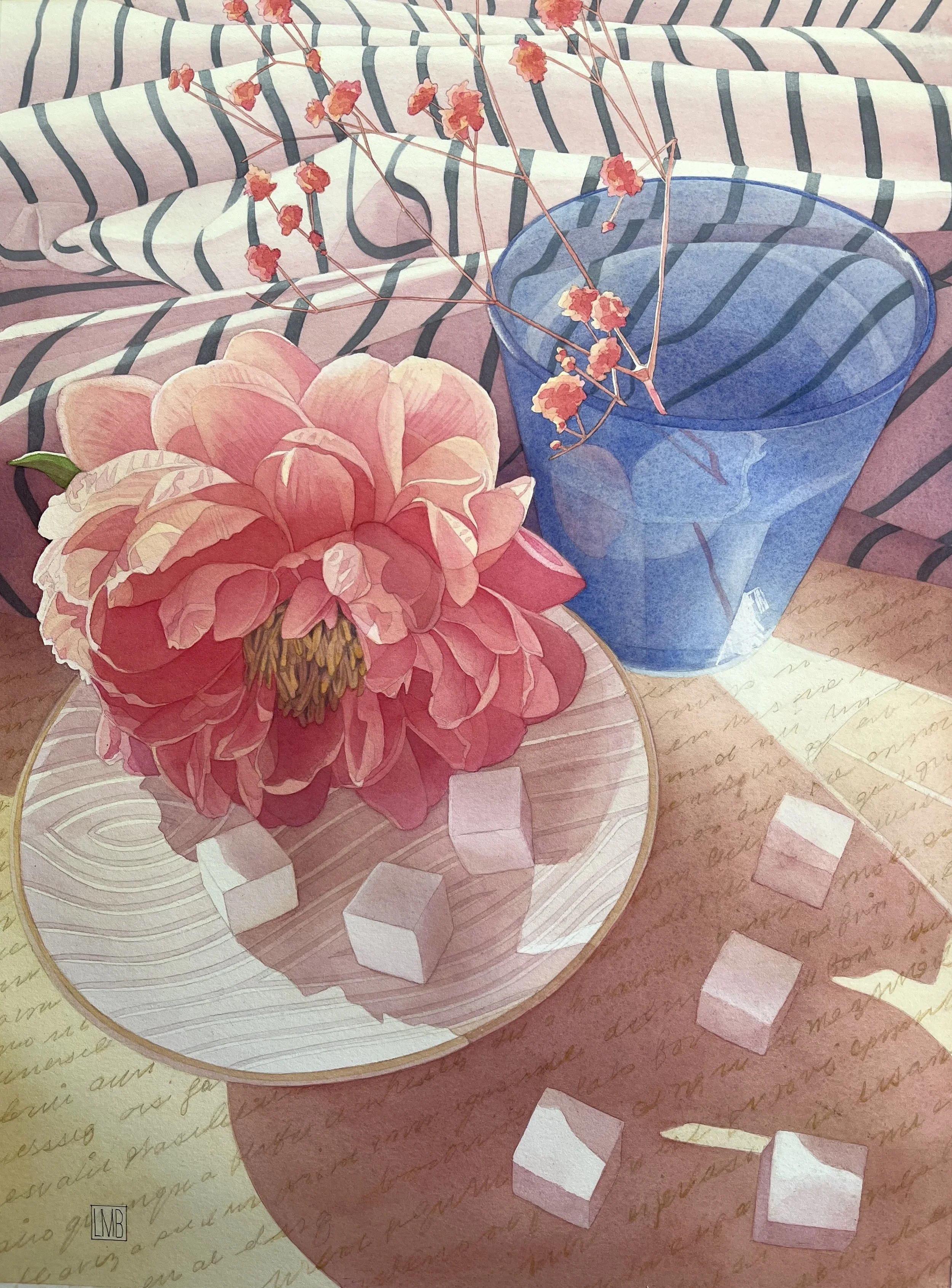 SWEET DEVOTION, 19 x 14 inches 