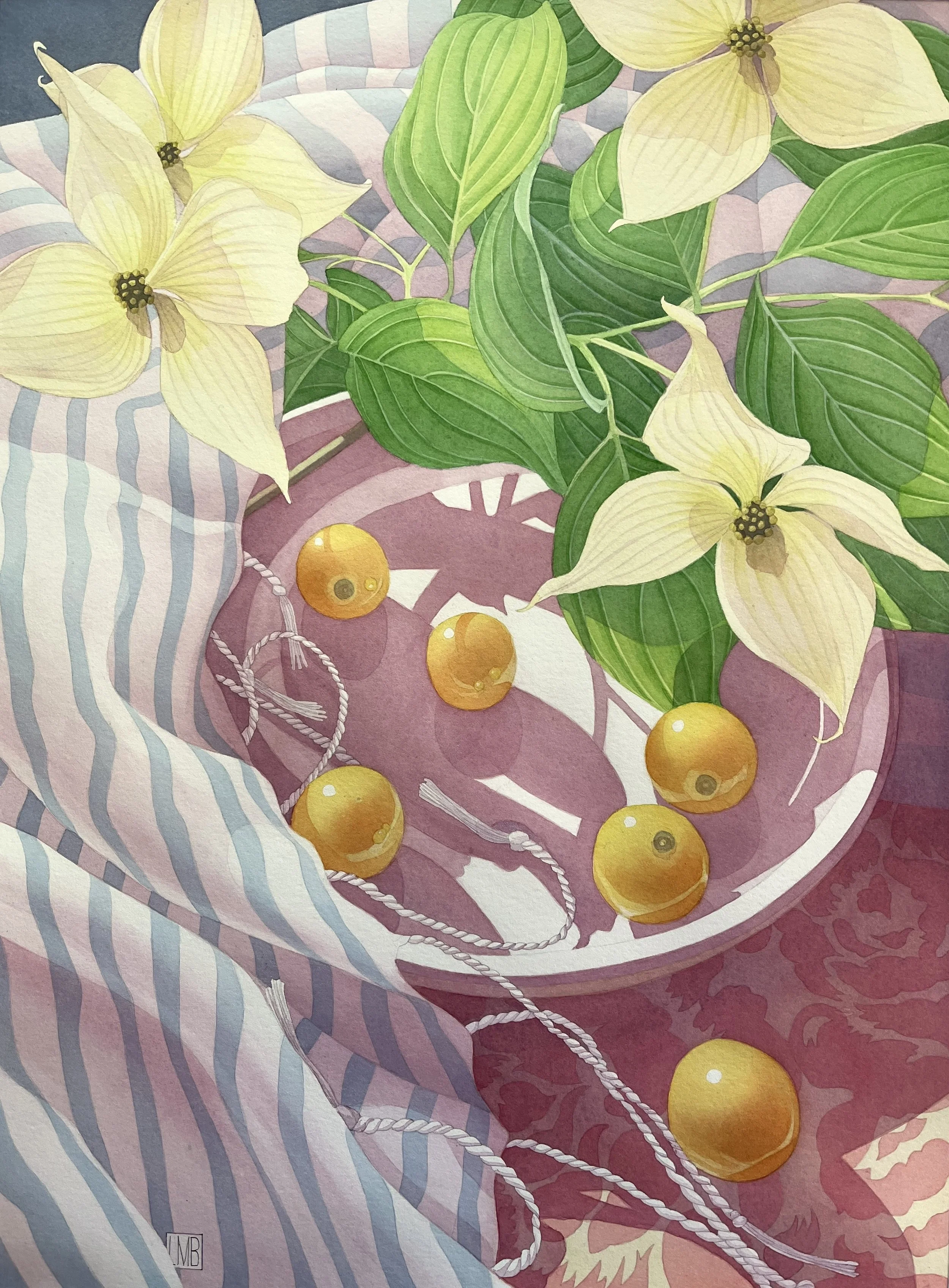DOGWOOD DAYS, 19 x 14 inches  •  CA$800 unframed