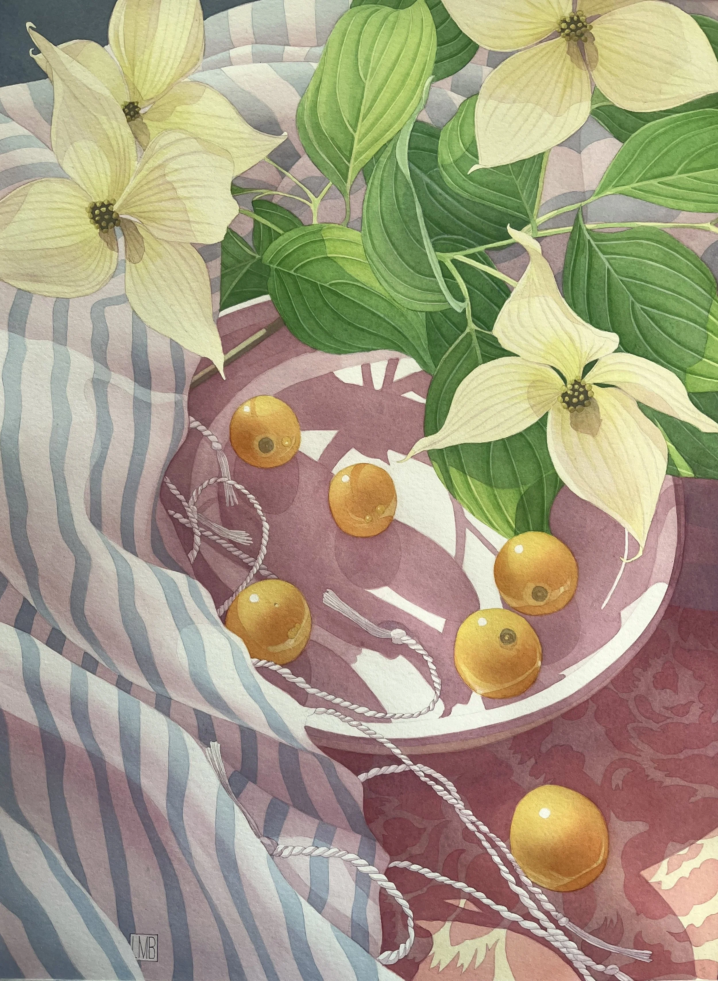 DOGWOOD DAYS, 19 x 14 inches  •  CA$800 unframed