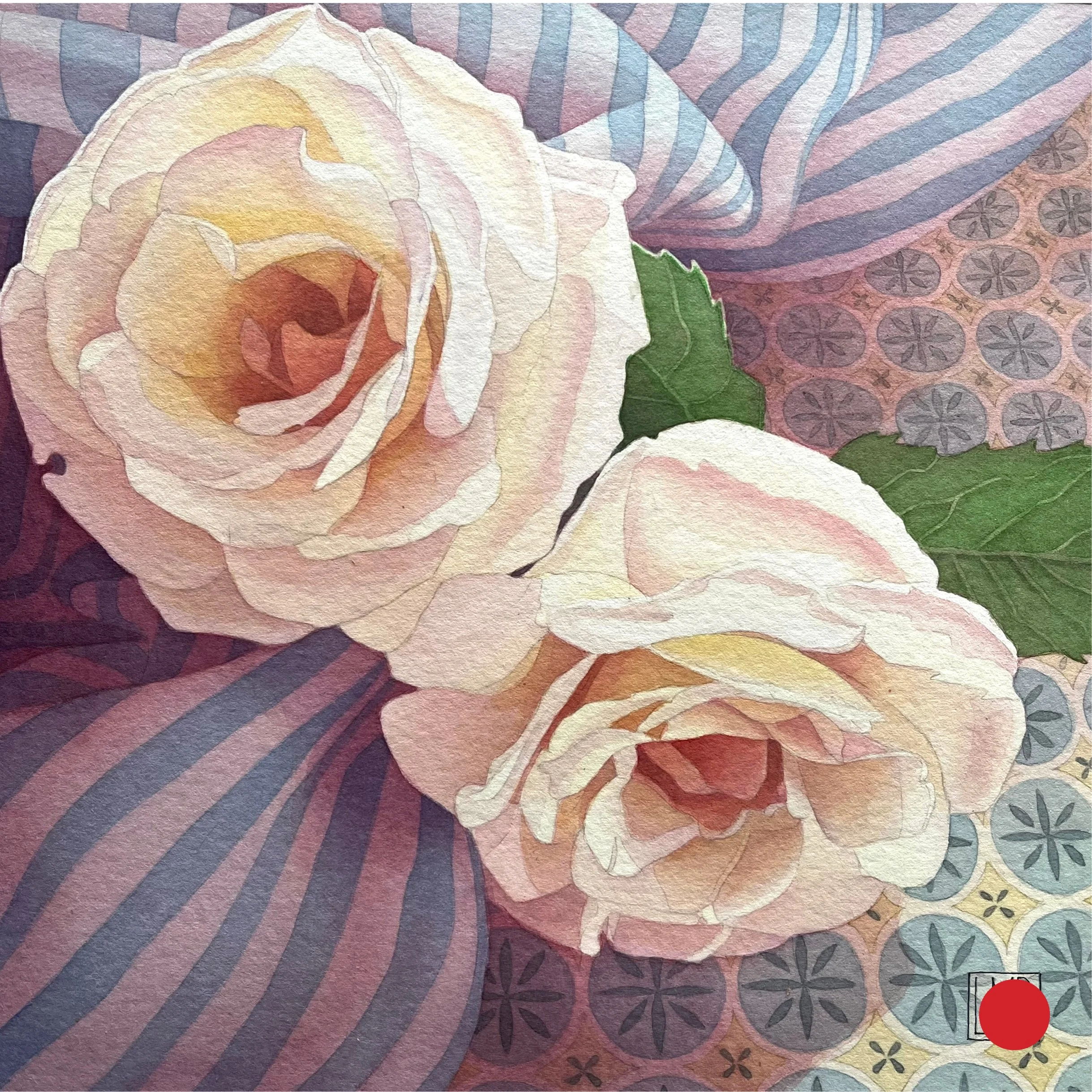 BLUSH, 8 x 8 inches  •  SOLD
