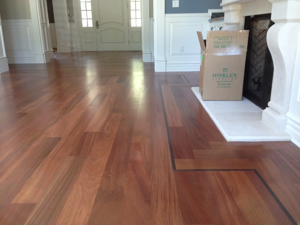 Solid Sapele 5" Site Finish