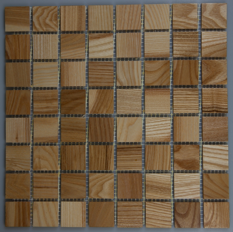 Ash 33.5mm x 70mm Wood Tile