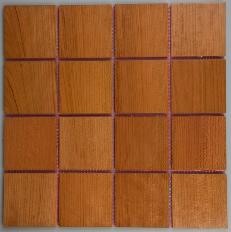 Cherry 70mm x 70mm Wood Tile