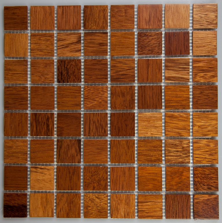 Merbau 33.5mm x 33.5mm Wood Tile