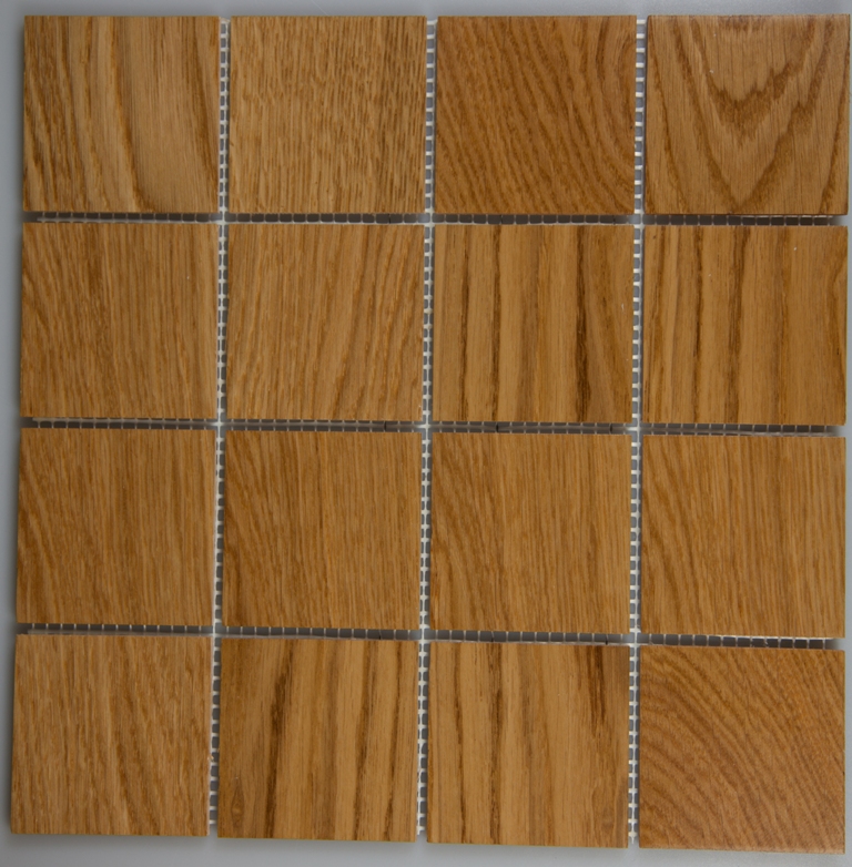 Oak 77mm x 77mm Wood Tile