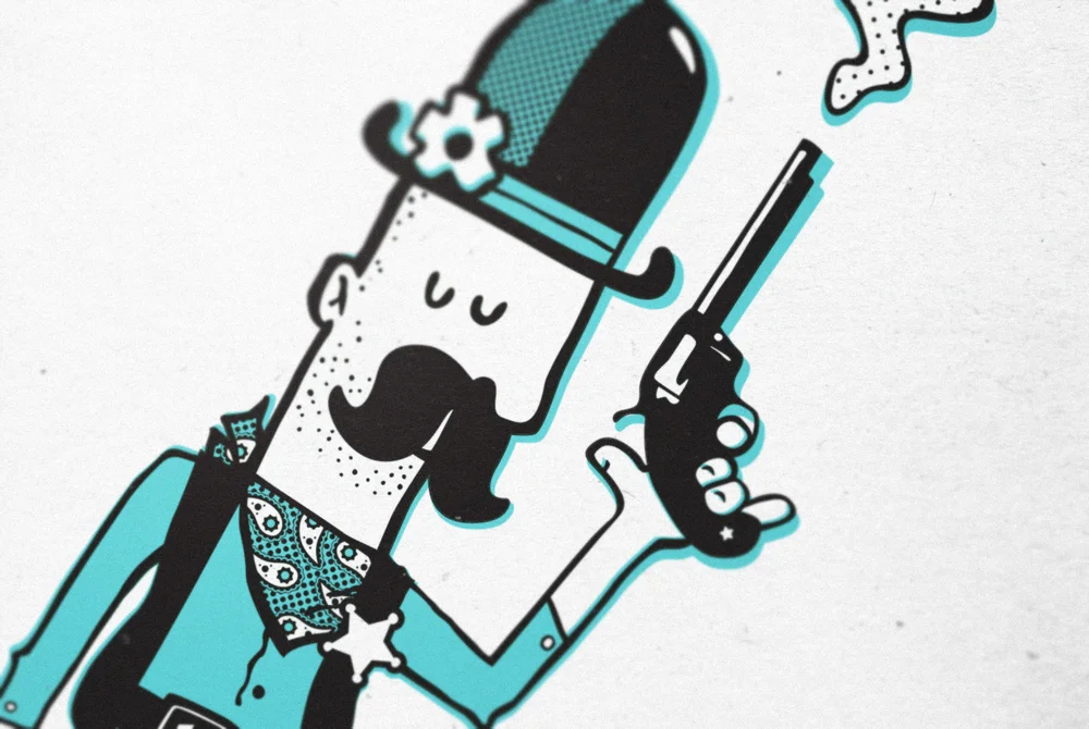 Gunslinger, from my 2013 wall calendar