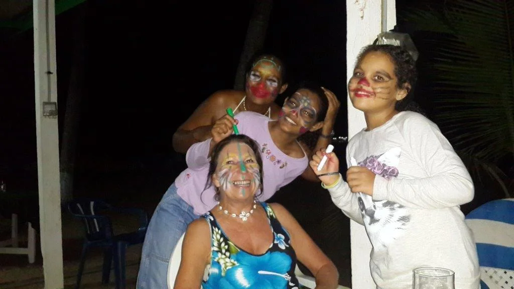 Halloween Party Face Painting