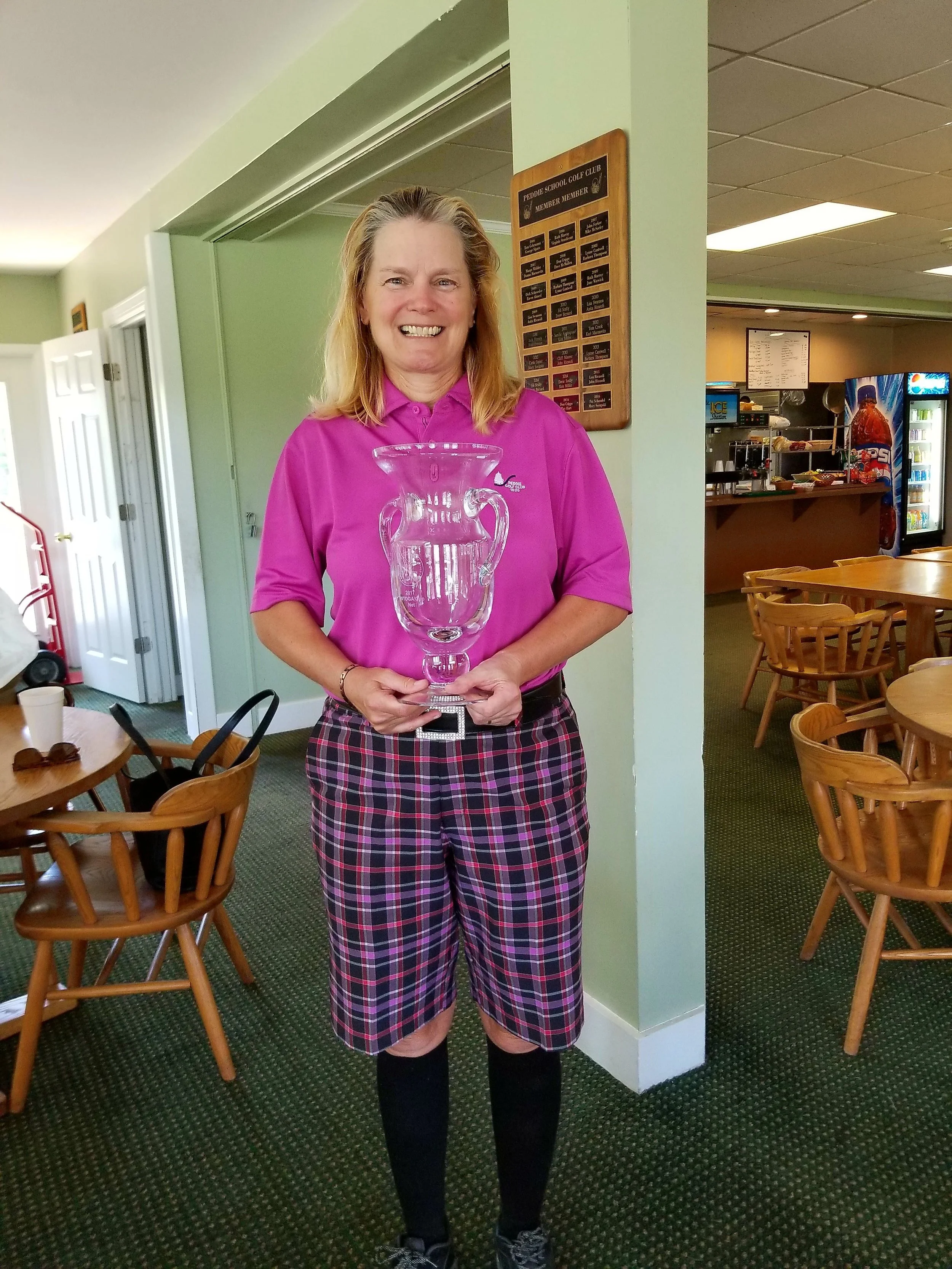 Jane Warwick (Yardley) WTDGA Cup Net Champion
