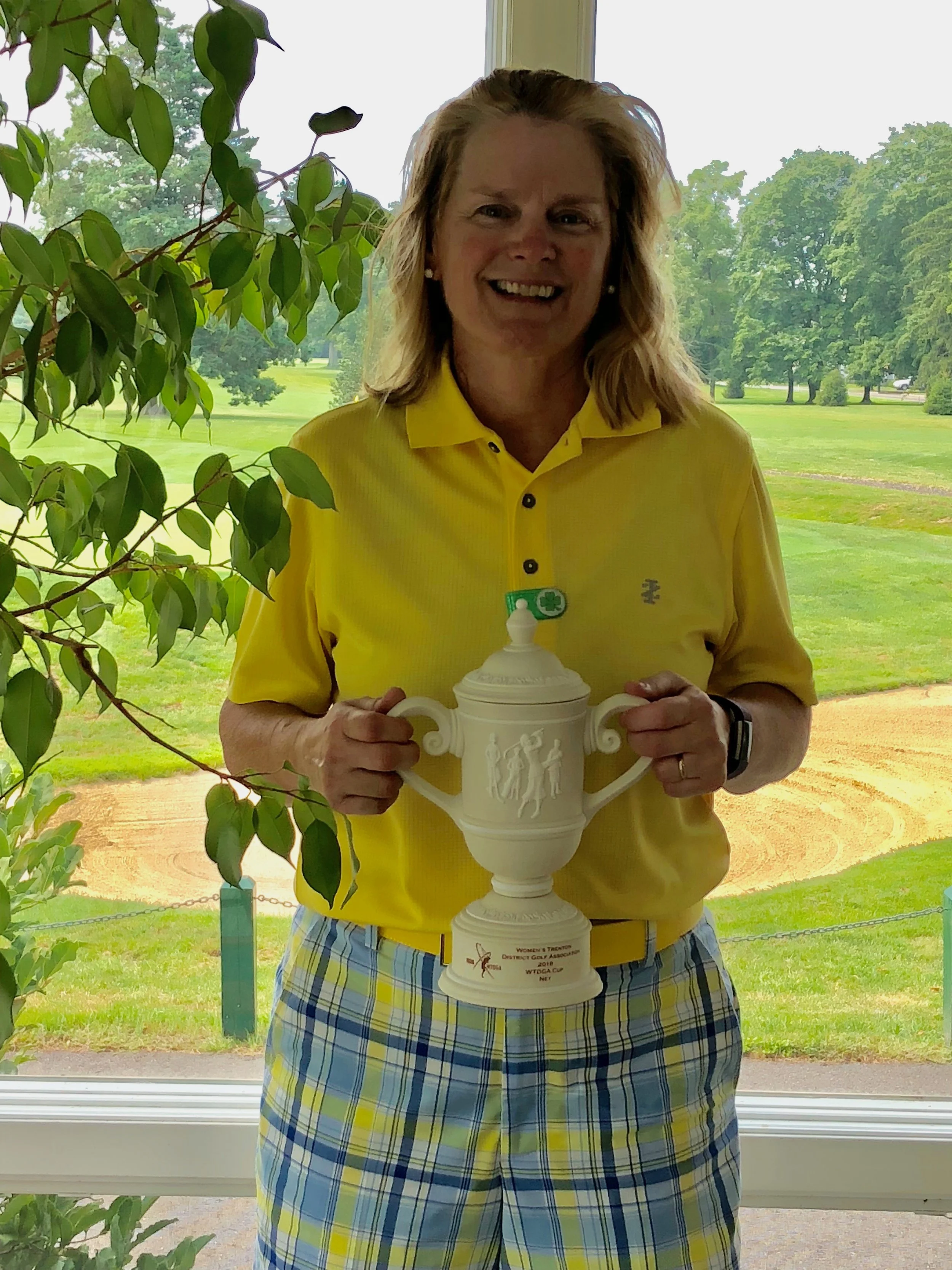 Jane Warwick, Yardley, 2018 WTDGA Cup Net Champion