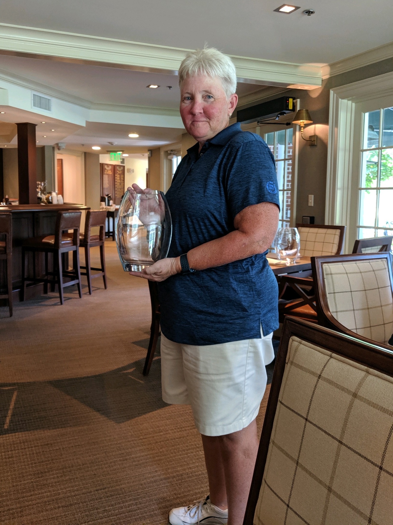 LInda Bullock, Oak Hill, 2019 WTDGA Cup Gross Champion