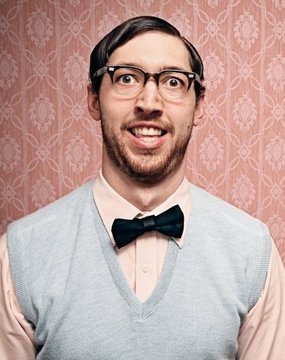 My inner nerd looks like pretty much like this guy....except without the awesome bow tie.