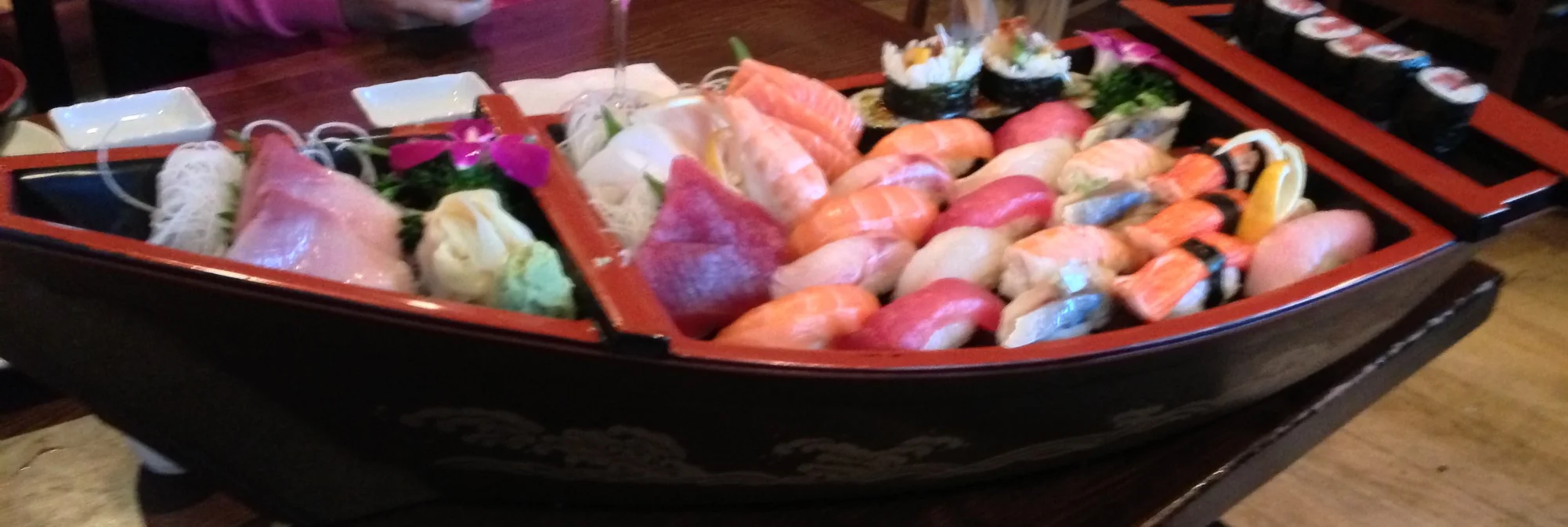  I like to think the only thing that's offensive about myself is the amount of sushi I can put down....and overhead press.​ 