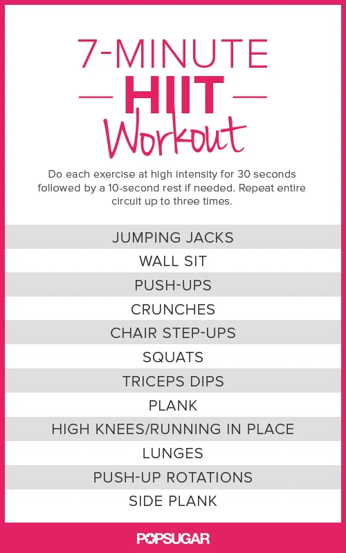  The only things that anger me more than the 7 minute workout are the Kardashians, snakes, and 