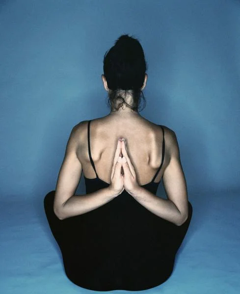 Namaste? If you can do this and want to overhead press, I'm going to say