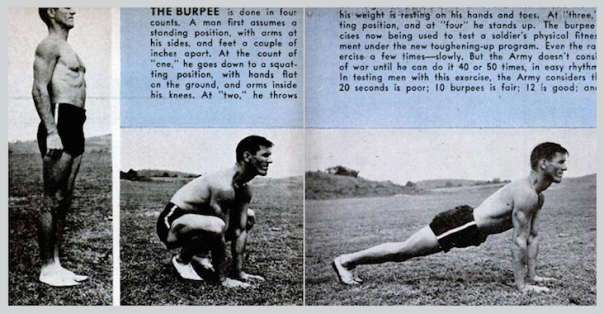 The original, unadulterated burpee.
