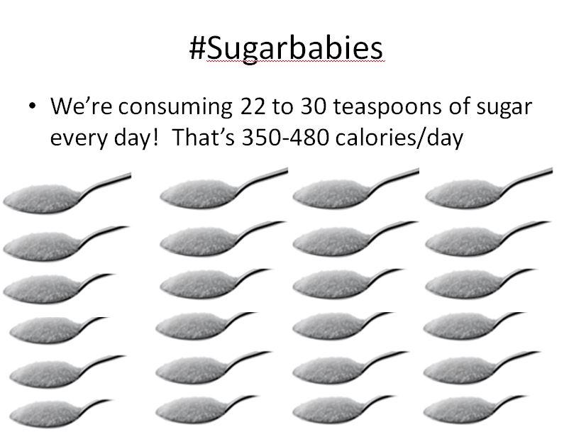 An actual slide from my last presentation. Shocking, eh?