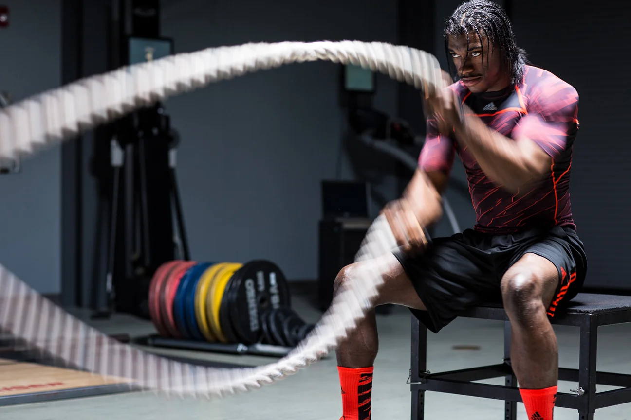 RGIII's workouts look beastly on commercials, but we're not RGIII.