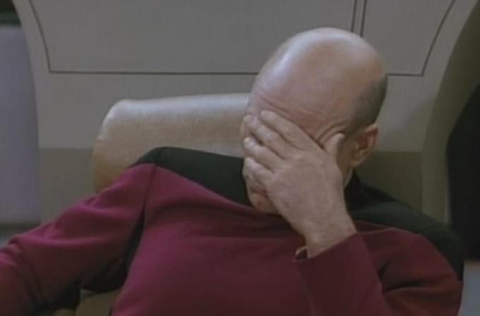 The original facepalm?