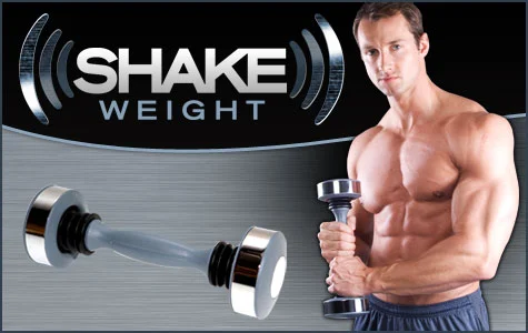 No, the Shake Weight will never count as long, slow cardio..