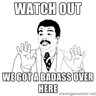 Train for the TSC. Then use this meme frequently.