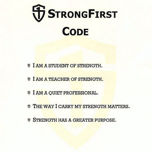 One of the reasons StrongFirst is a gold standard..