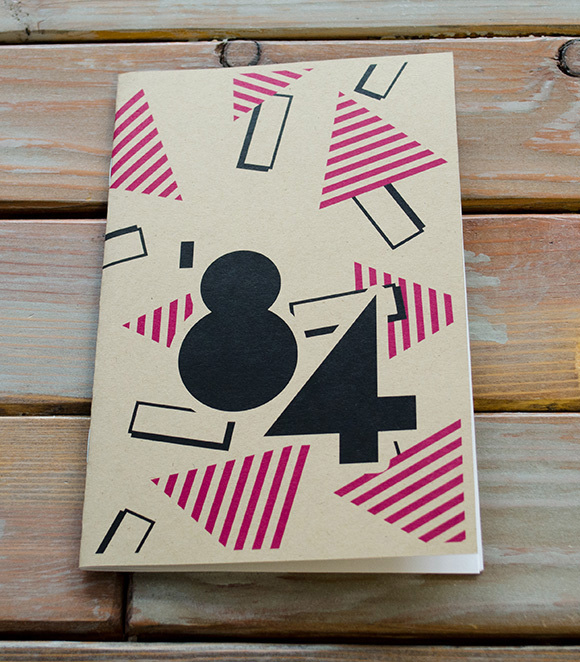  '84 - Entertainment Ephemera A zine produced for Light Grey Art Lab's Stacks show in 2014. 