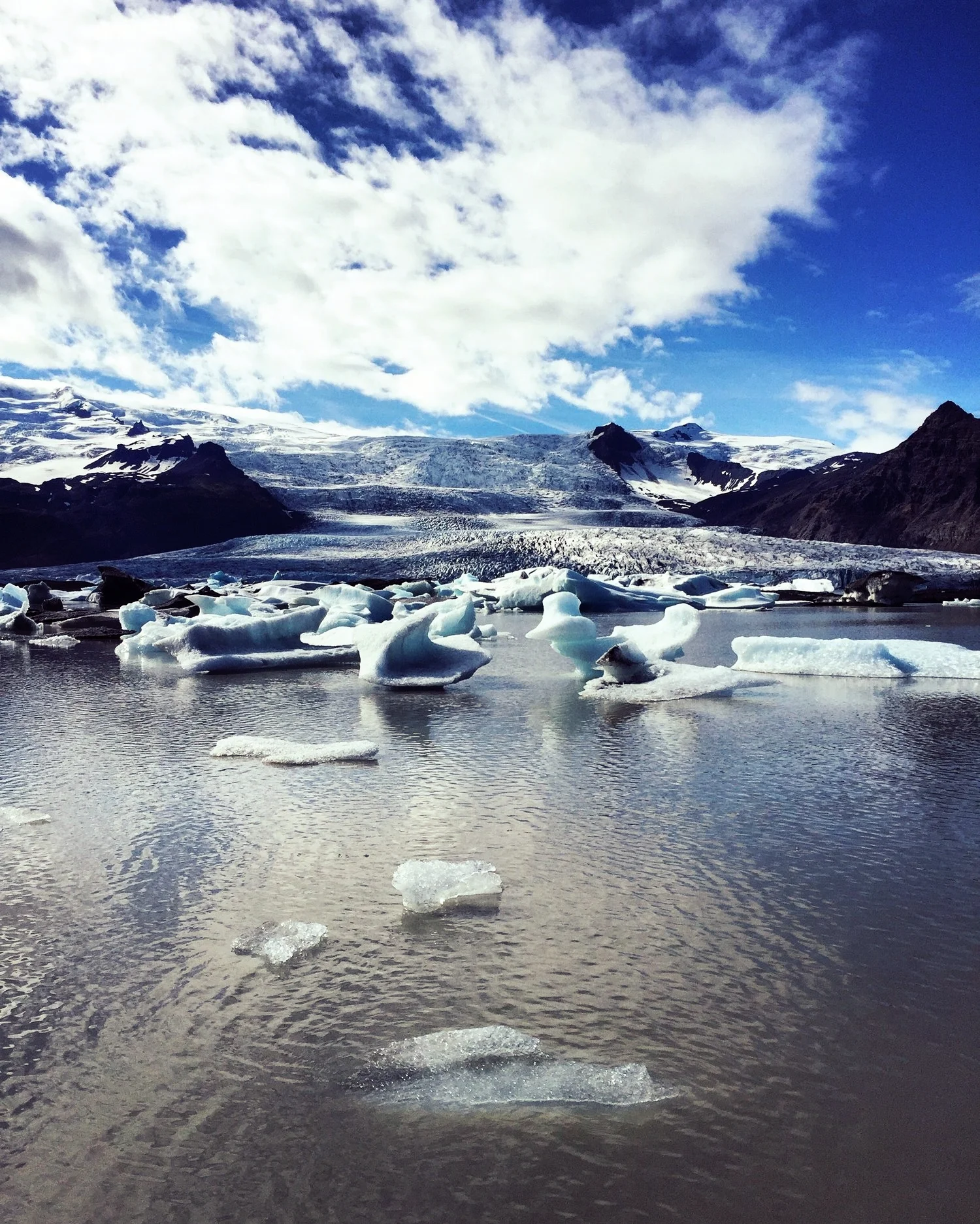 Jökulsárlón - Took with my dumb phone.