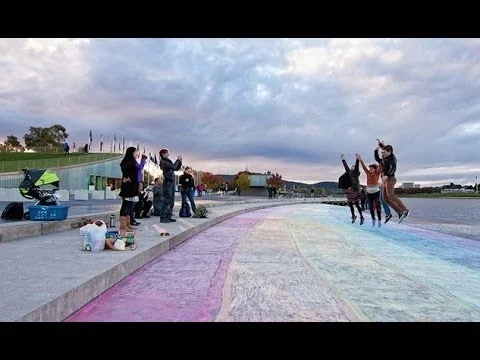 DIY-A-RAINBOW! (Chalk It Up!)