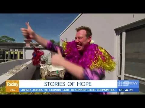 #DIYvivid Festival with Breko on The Today Show 20.03.20