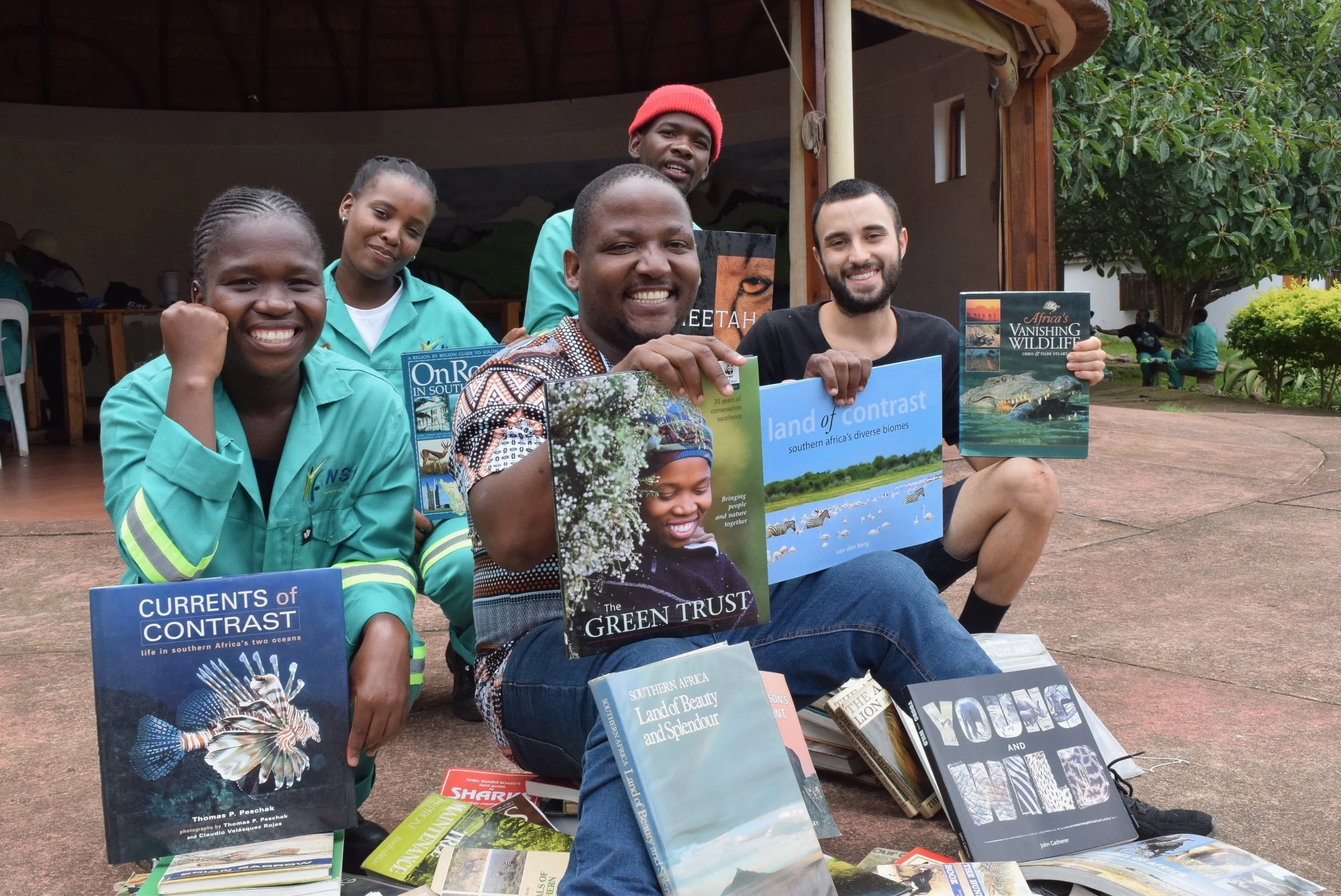 Denis Hurley Street Lit Project Donates Books to iSithumba Adventures to Inspire Young Minds