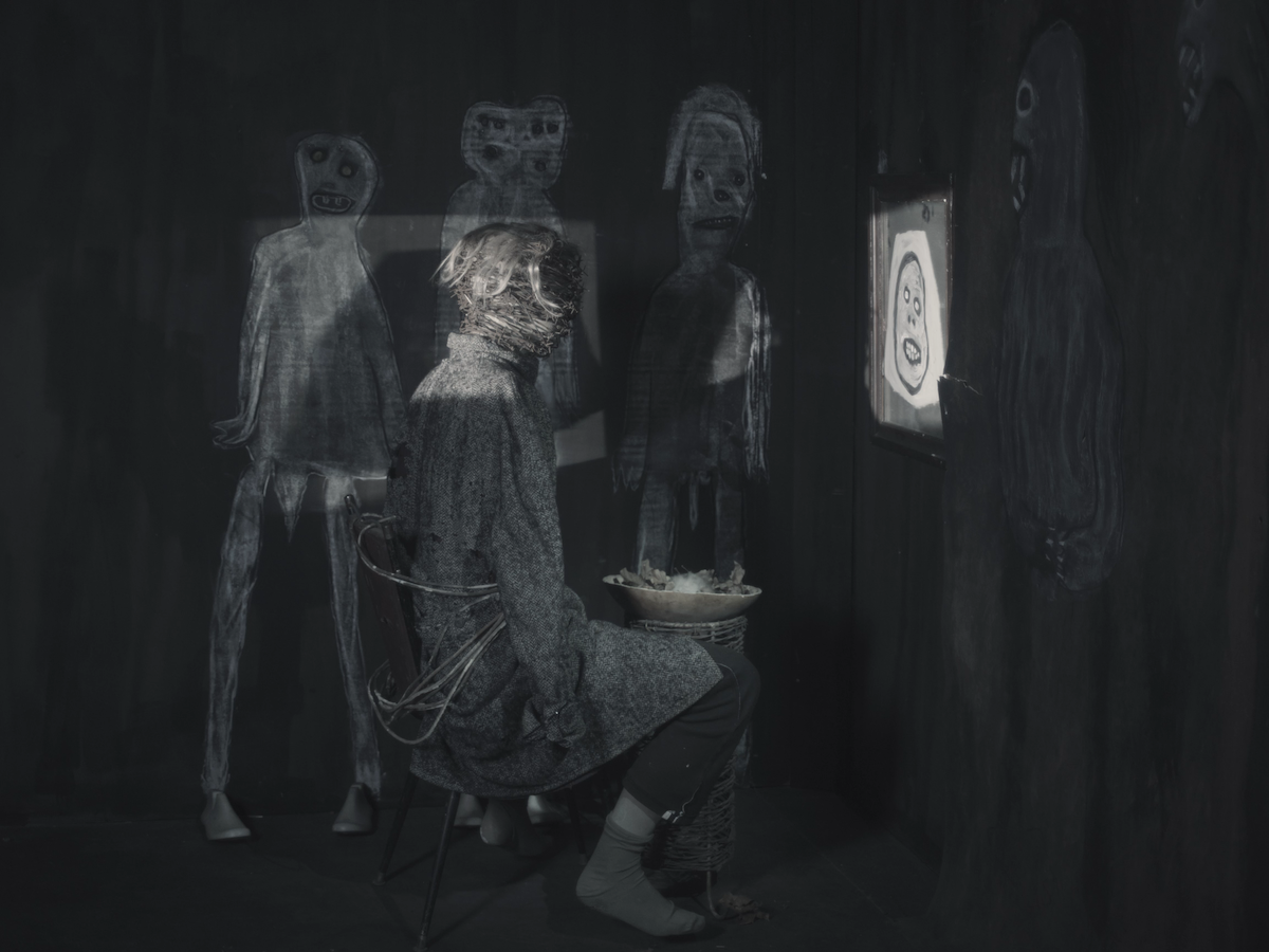 Spirits and Spaces - Experimental Short Film by Gabriella Blumberg inspired by Roger Ballen Book