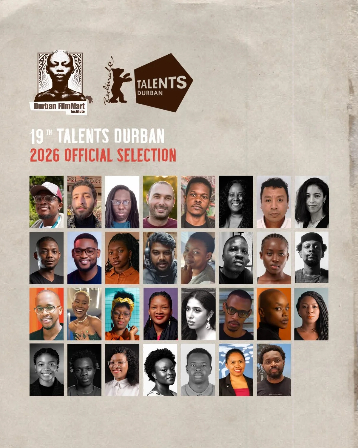 Durban FilmMart Institute Announces the Selection of Participants for Talents Durban 2026