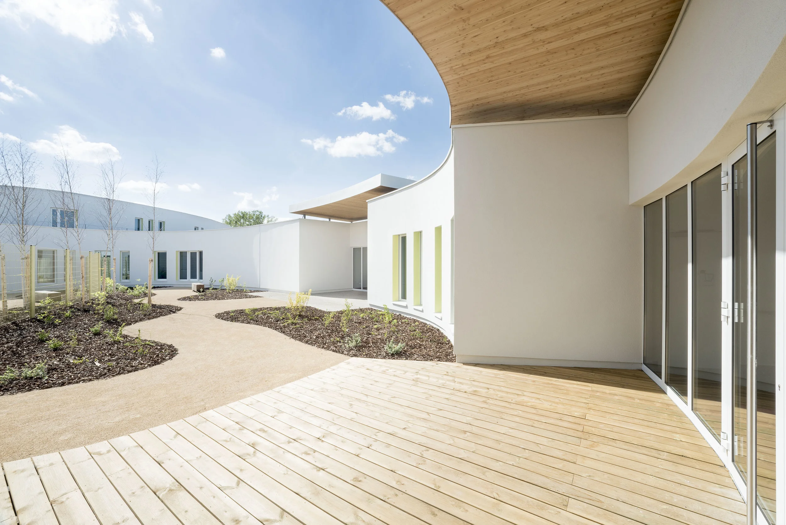Psychiatric unit, Erstein hospital Arch. : Patrick Schweitzer & Associés, Rey Luquet