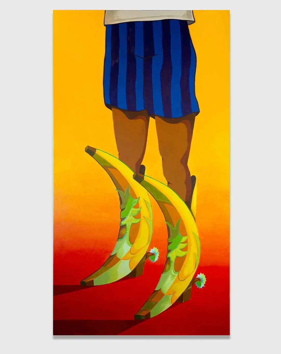   Banana Cowboy, 2025   107cm x 198cm  Synthetic polymer on canvas  $4500 (inc GST)   Enquire    HERE   