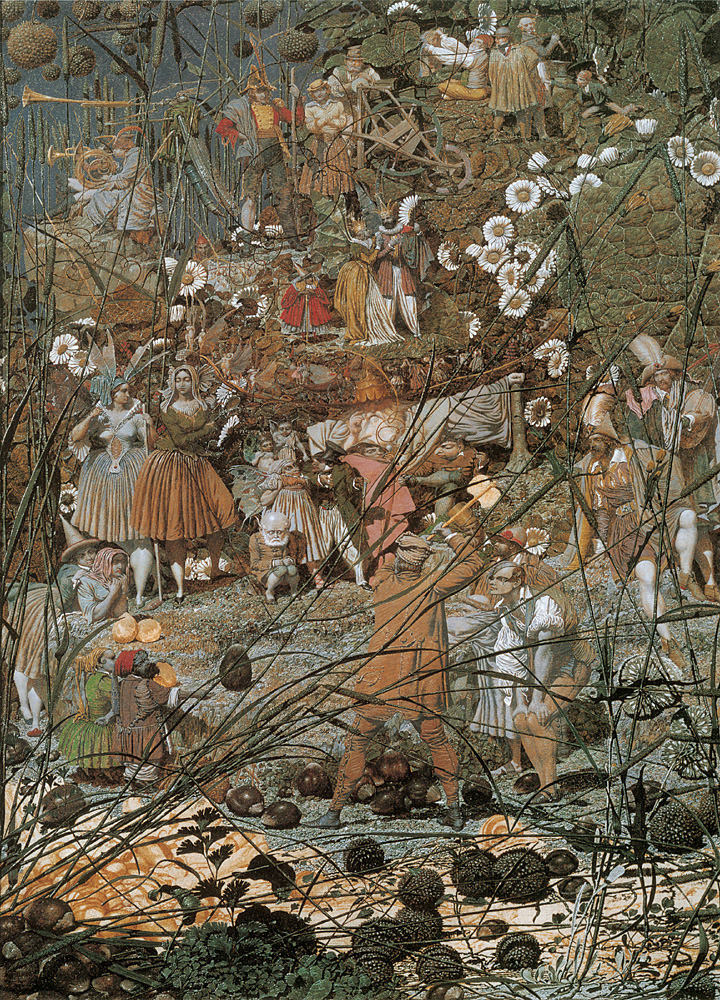 Richard Dadd, The Fairy Feller´s Master-Stroke. Óleo sobre tela, 54x40cm. 1855-1864.