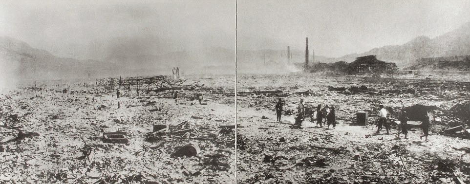 Yamahata Yôsuke, Nagasaki, 10 de Agosto 1945.