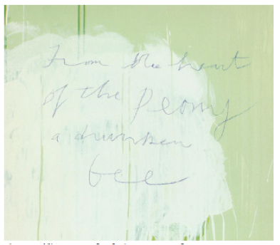 Detalhe 1 , Untitled (Peony Blossom Paintings).