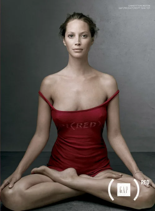 Christy Turlington by Annie Leibovitz