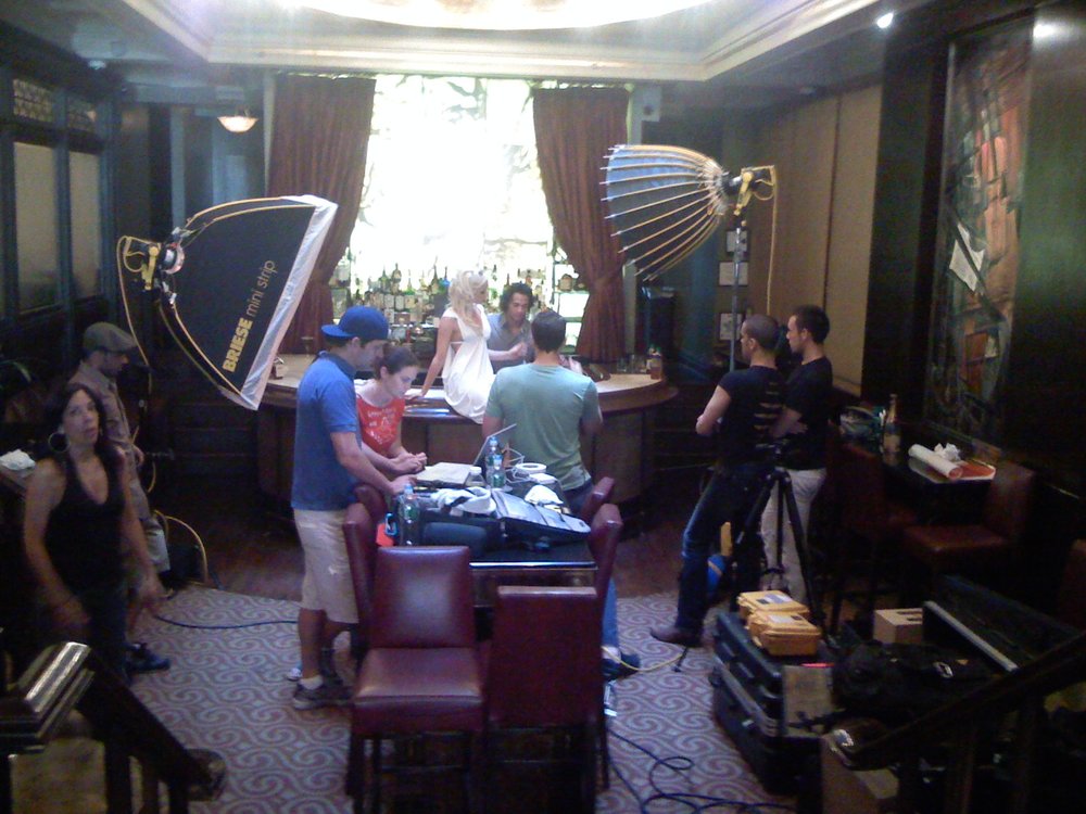  BTS Photo Shoot in NYC. Headed to work. Shot on iPhone, Aug 5, 2007 