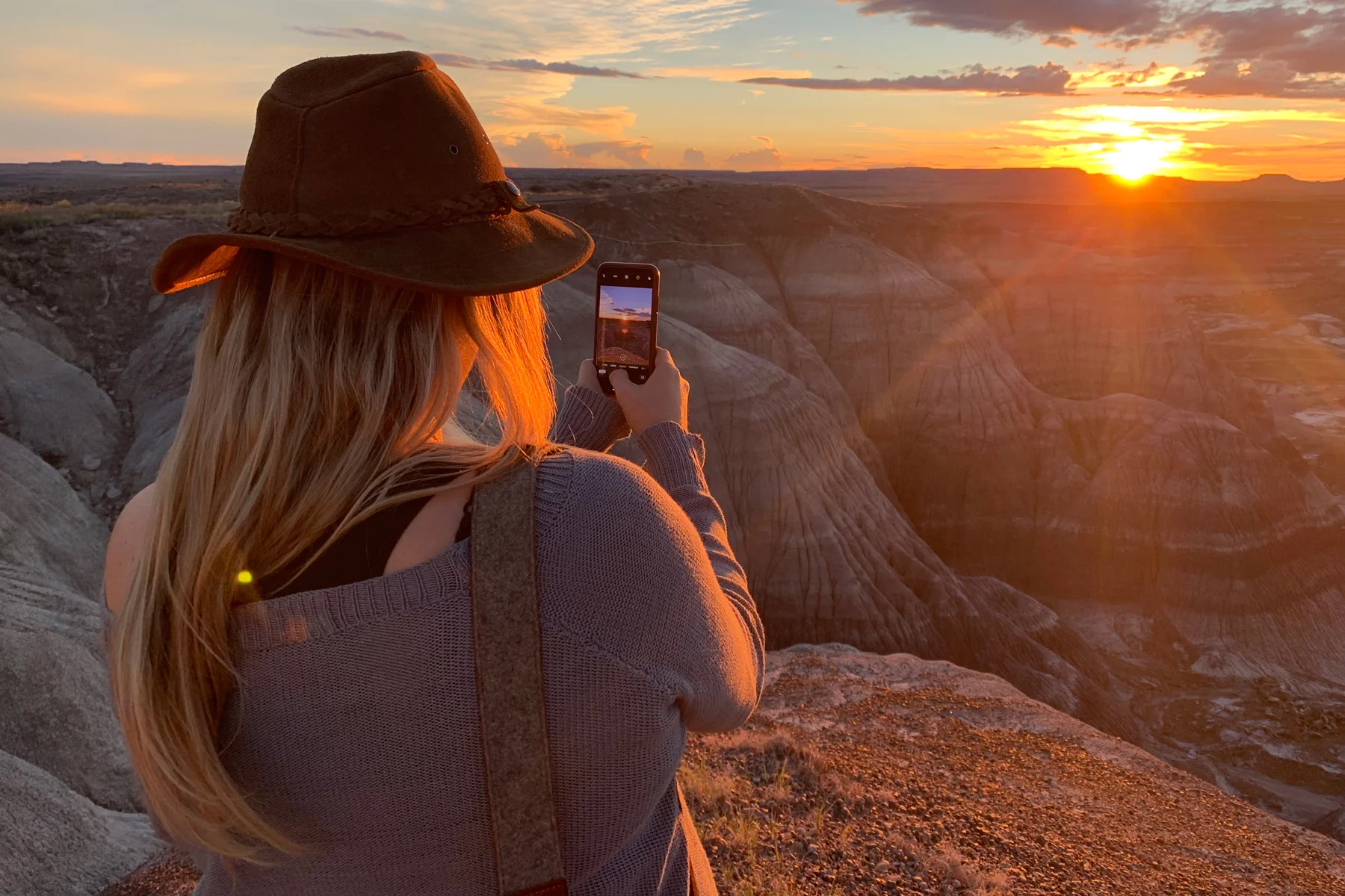 Shot on iPhone XR w/ Smart HDR at Petrified Forest National Park.