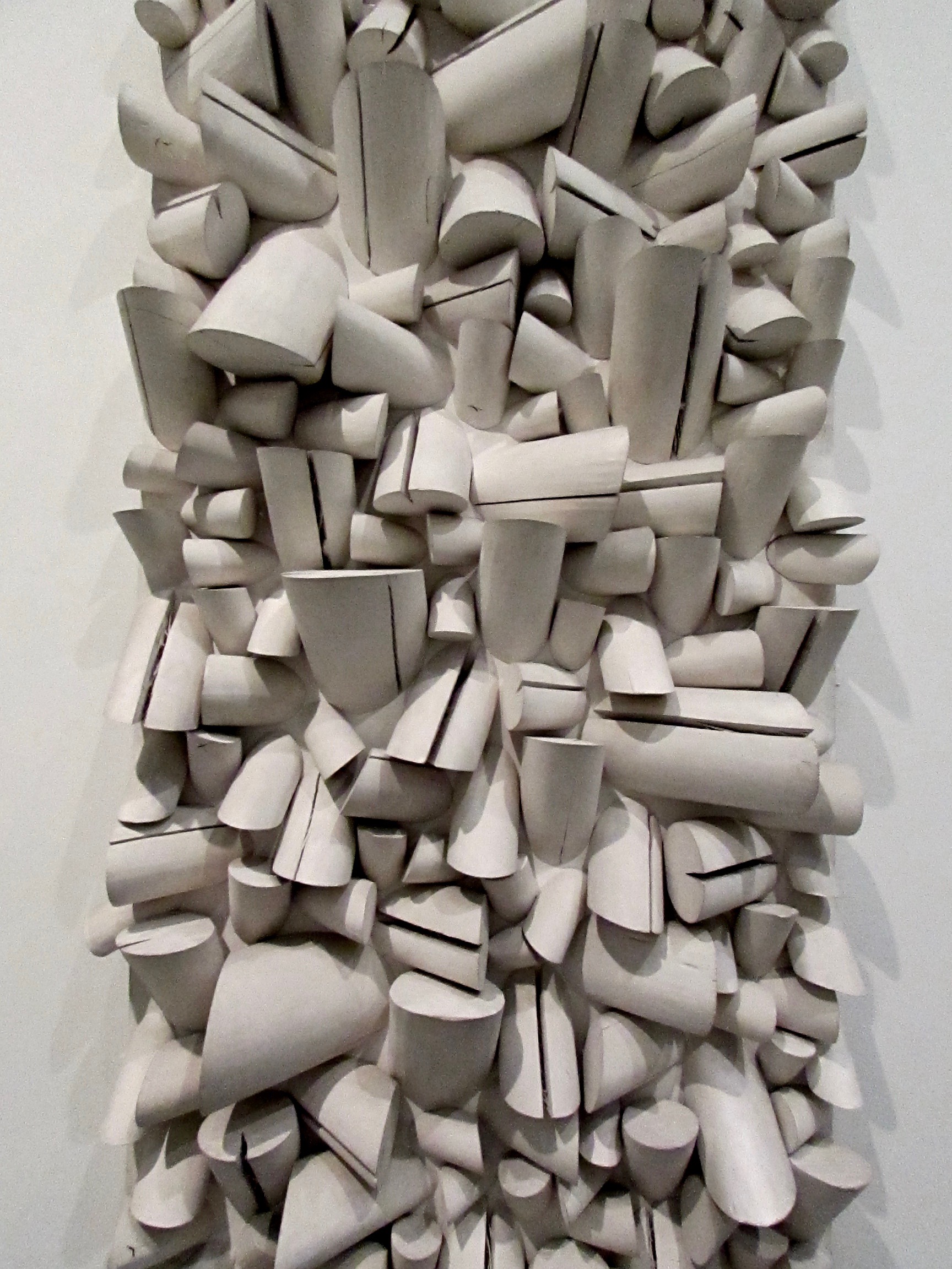 Large Split Relief No. 34/4/74 by Brazilian artist Sergio Camargo, 1964-5
