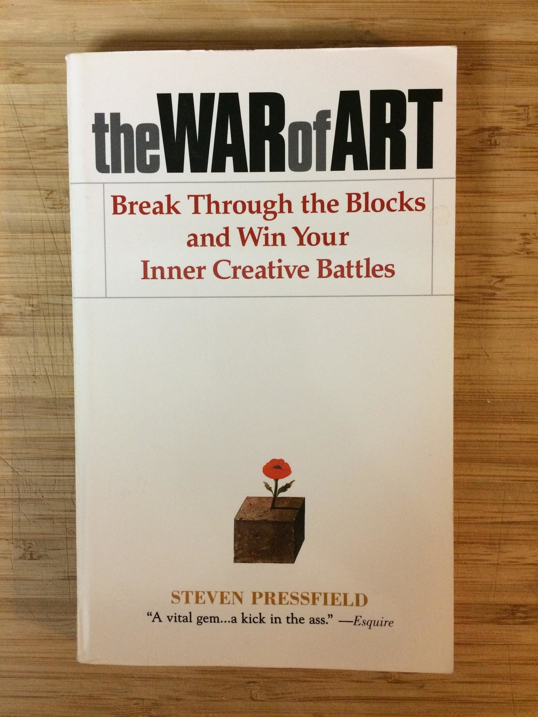 Reads For The Road: The War of Art — Break Through the Blocks and