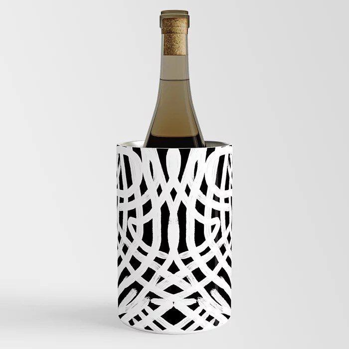 Cheers to fancy wine coolers! #winetime #keepitchill #society6artist