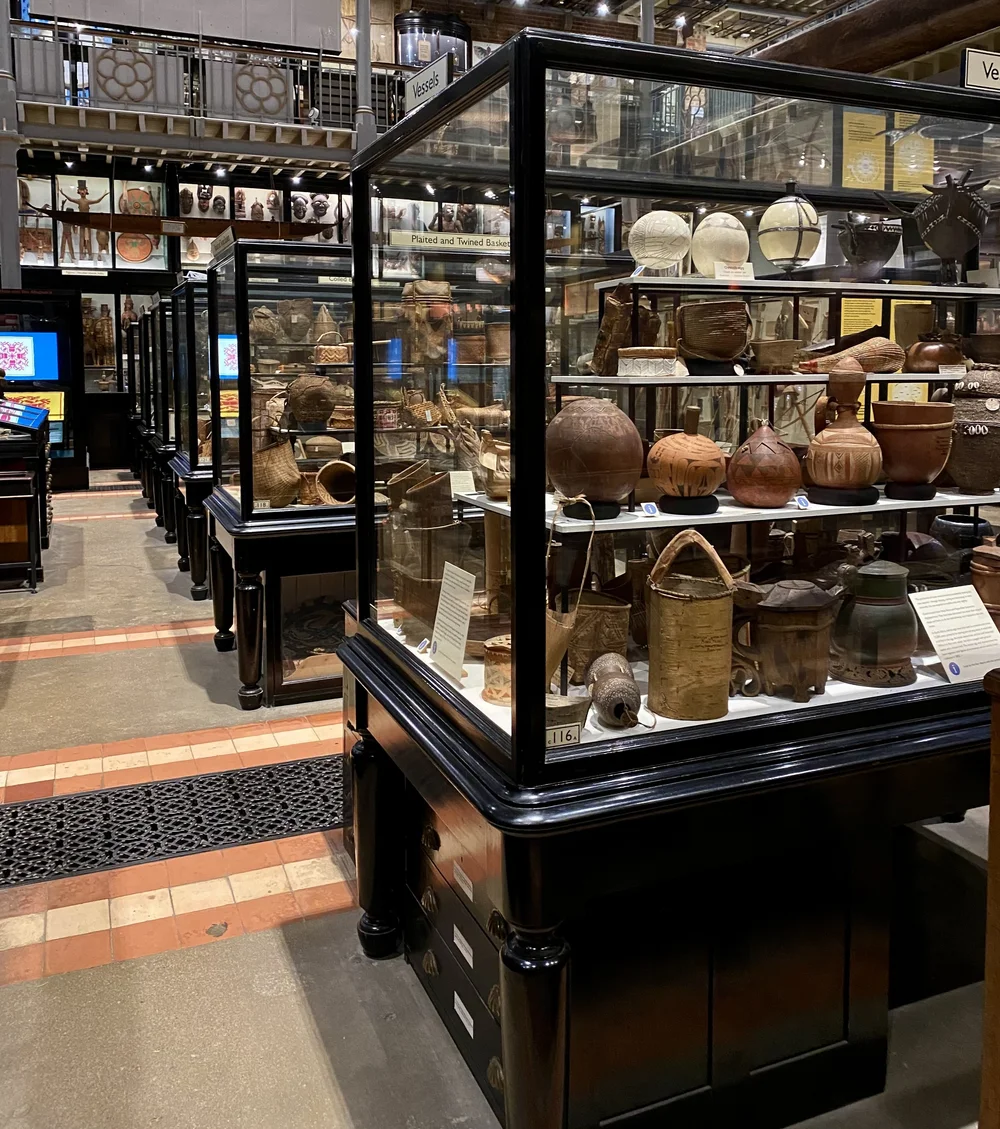Artifacts at the Pitt Rivers Museum