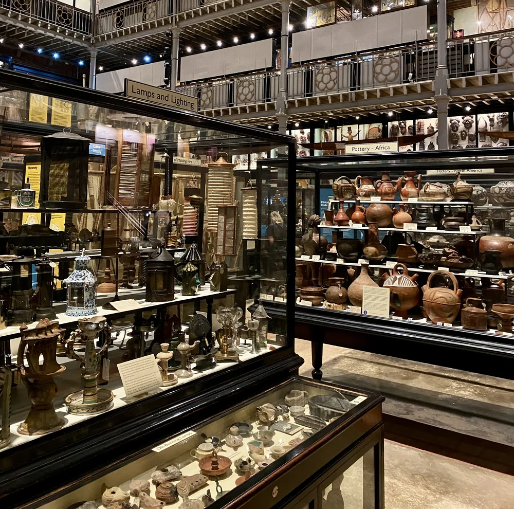 Artifacts at the Pitt Rivers Museum