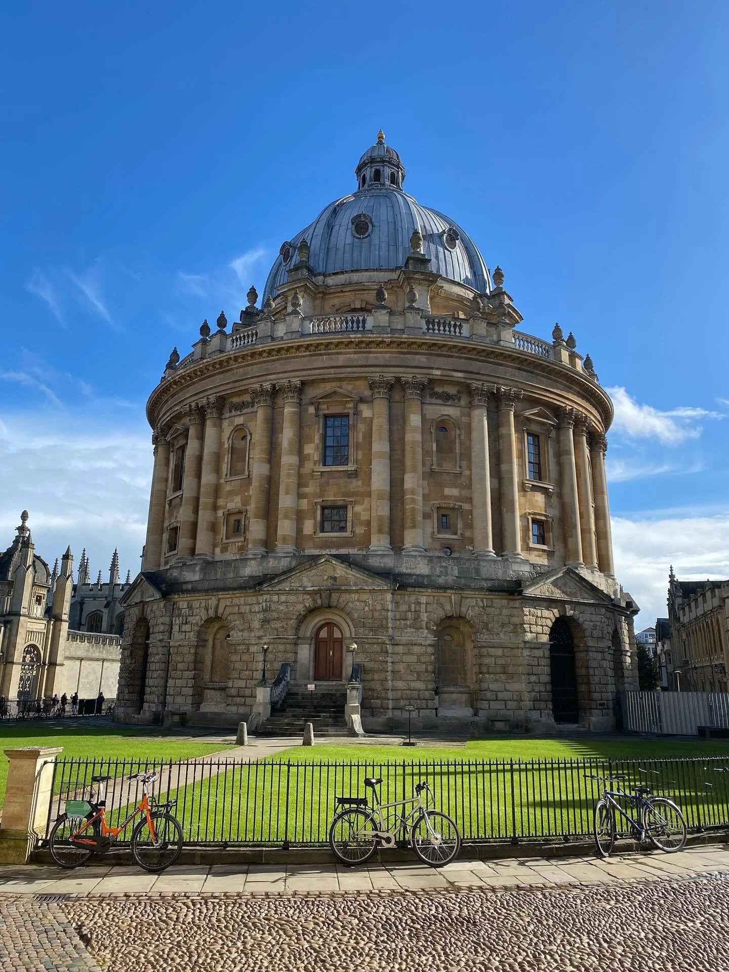 The Camera or Rad Cam (officially known as the Radcliffe Camera) is a sight to behold at the University of Oxford. (Honestly, I couldn&rsquo;t stop looking at it) 

Built between 1737-1749 (!) it can only be accessed by students and holds the Radclif