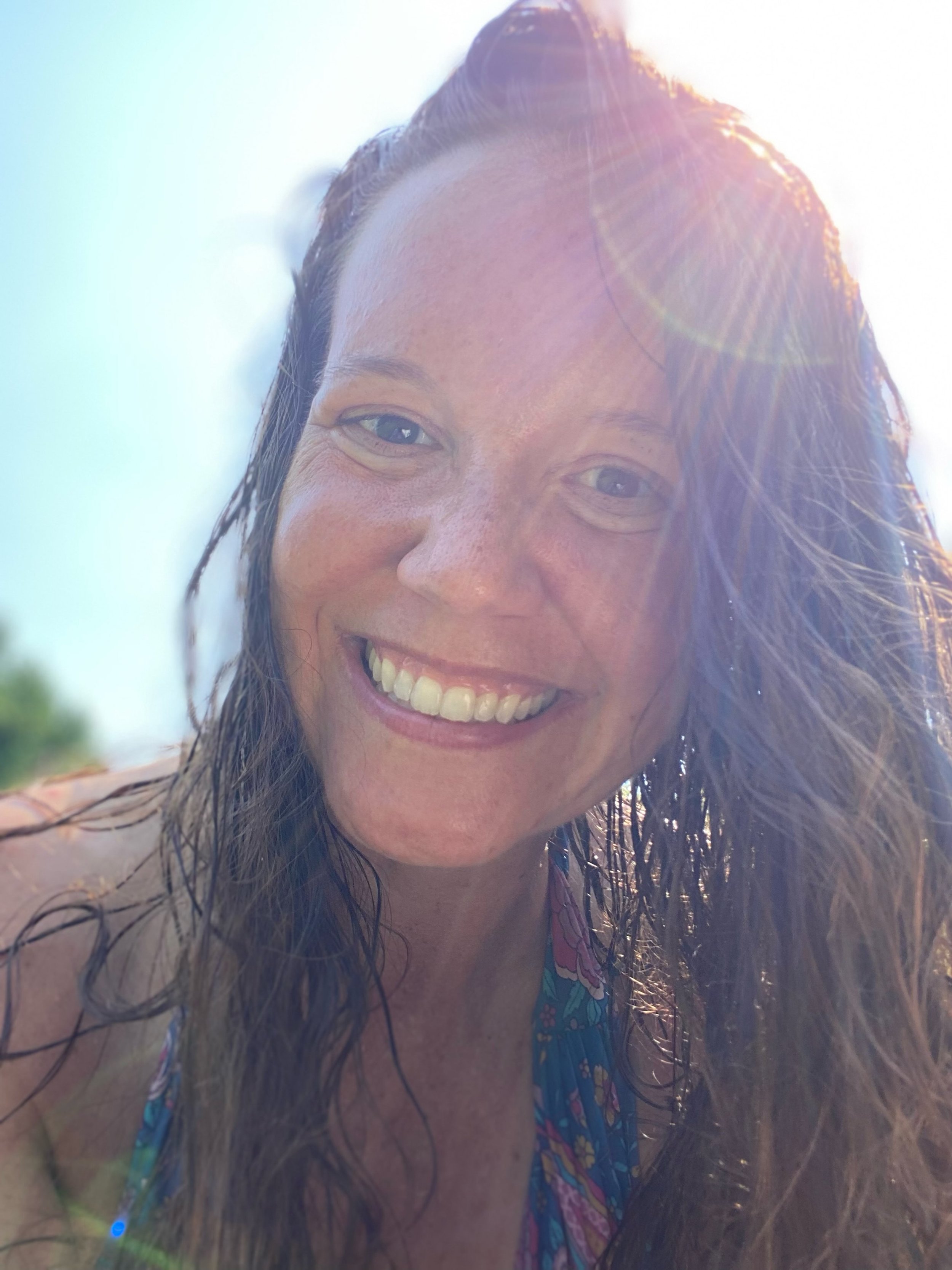 Wet hair, don&rsquo;t care #sumertime #poolparty