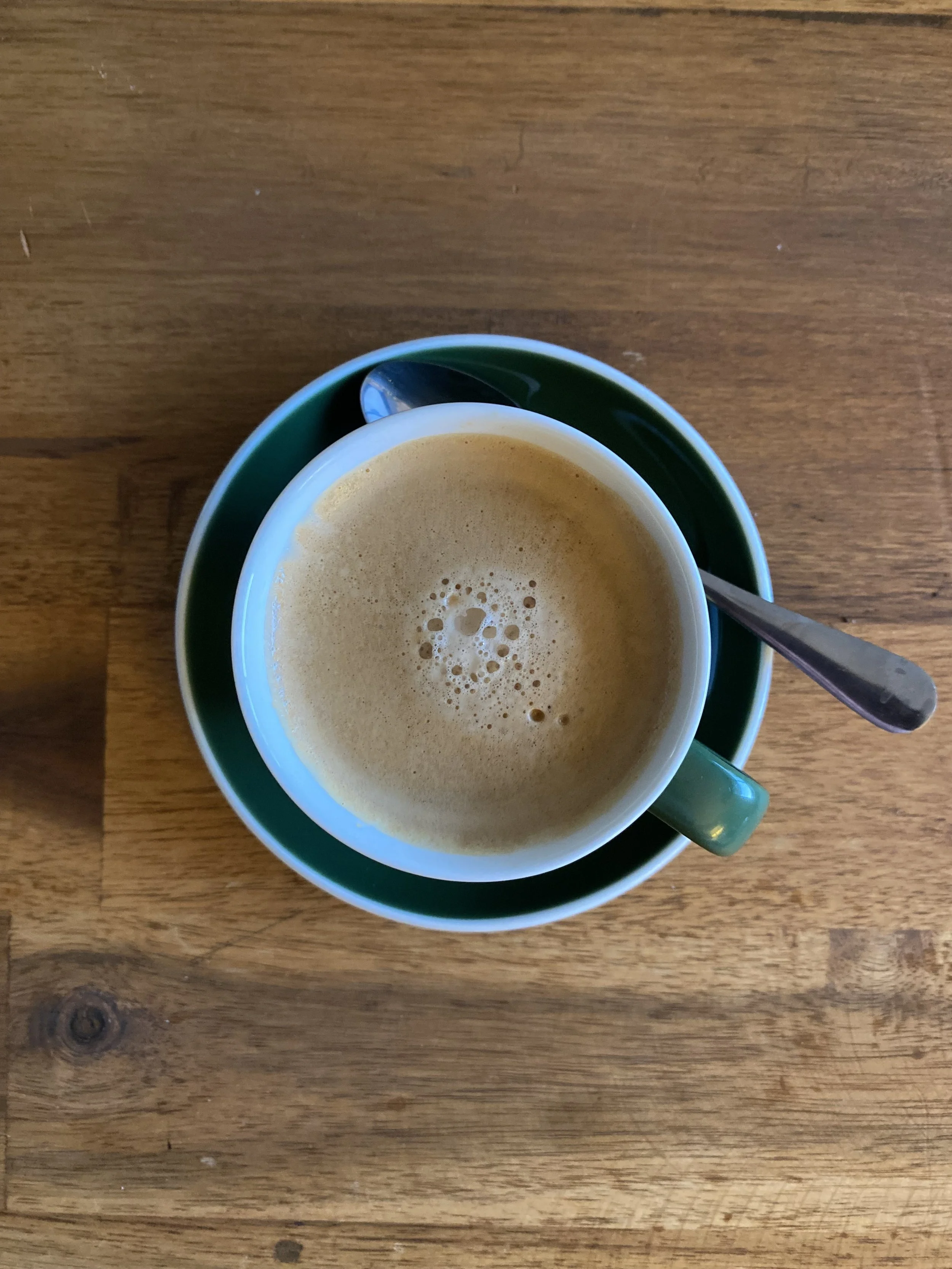 Coffee at a local cafe